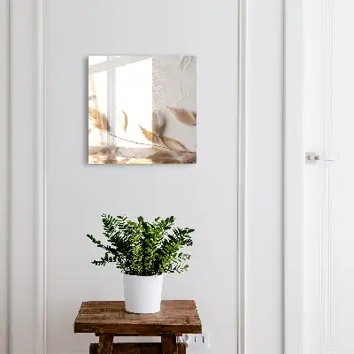 Une nature subtile sur fond lumineux
