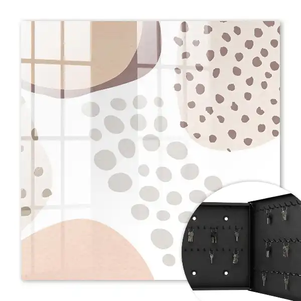 Des formes organiques aux couleurs douces