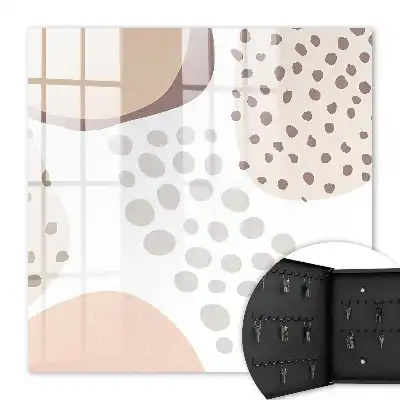 Des formes organiques aux couleurs douces