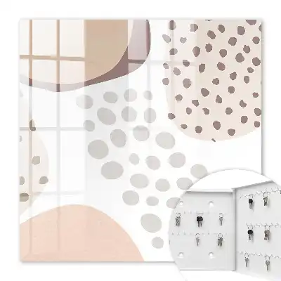 Des formes organiques aux couleurs douces