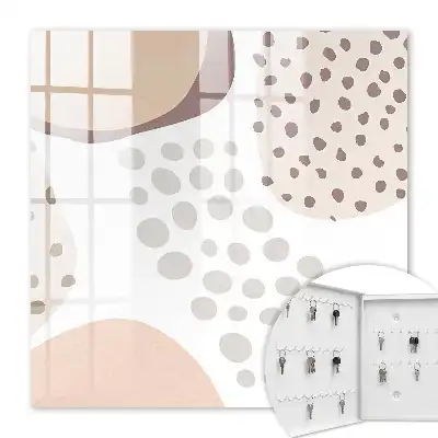 Des formes organiques aux couleurs douces