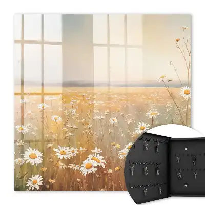 La prairie de marguerites se calme