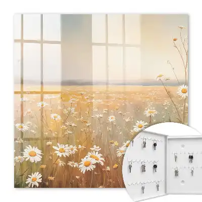 La prairie de marguerites se calme