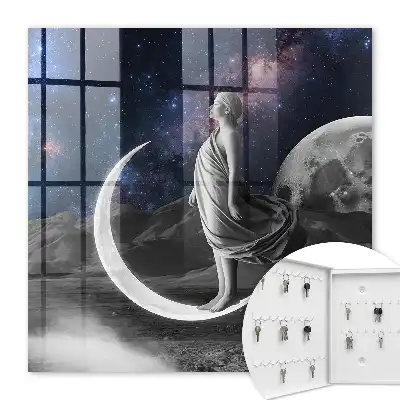 Univers fantastique cosmique avec un ciel étoilé