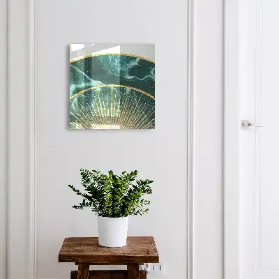 Harmonie élégante avec fond en marbre