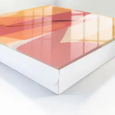 Arcs colorés aux teintes chaudes