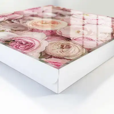 Bouquet de roses couleur rose délicat