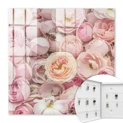 Bouquet de roses couleur rose délicat