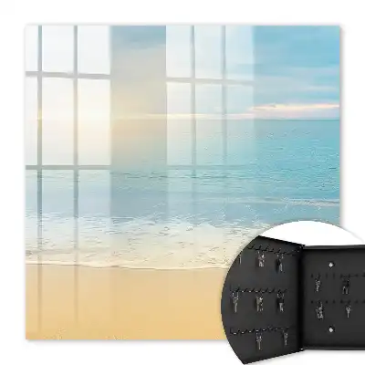 Paysage matinal au bord de la mer