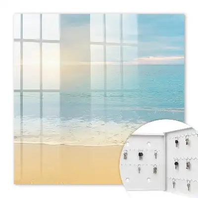 Paysage matinal au bord de la mer