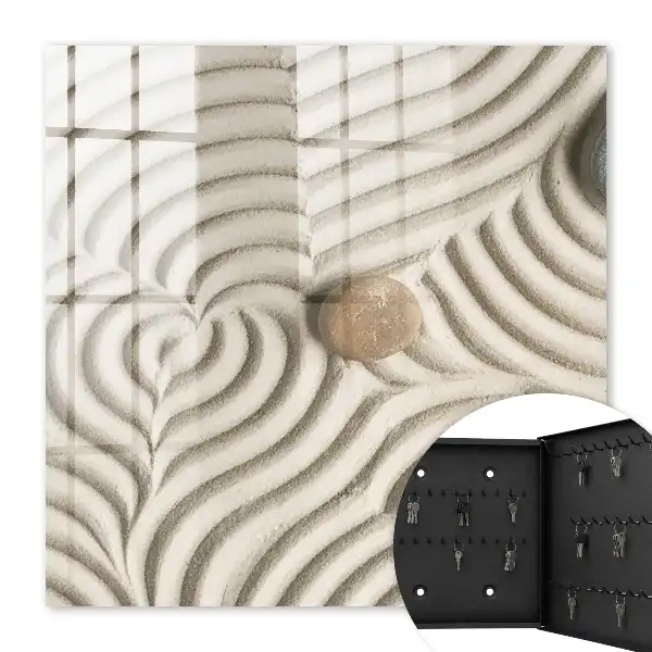 Composition zen de pierres et de mousse