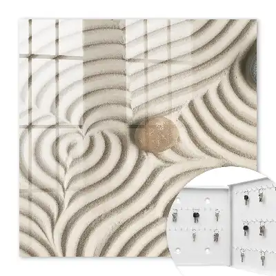Composition zen de pierres et de mousse