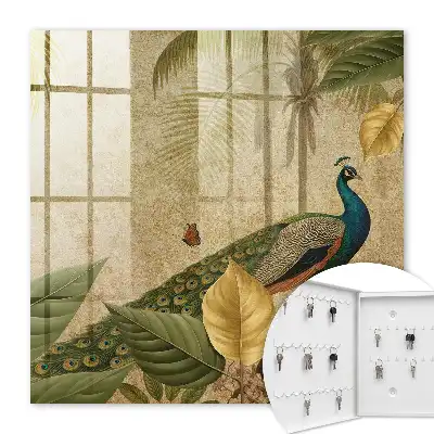 Paysage exotique de plantes à feuillage