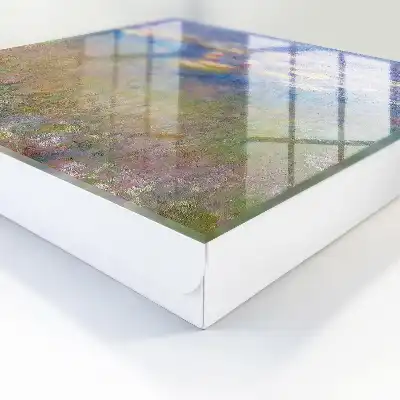 Des lys en arrière-plan