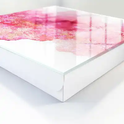 Tableau paysage floral à l'atmosphère légère