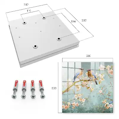 Scène printanière parmi les fleurs
