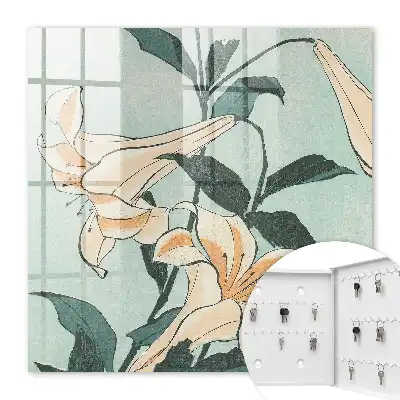 Lys subtils d'estampe japonaise