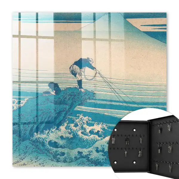 L'art du pêcheur et des vagues