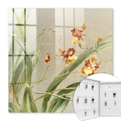 Fleurs, vignes et végétation verte