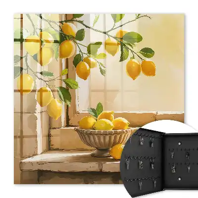 Bougie parfumée senteur citron et chaleur