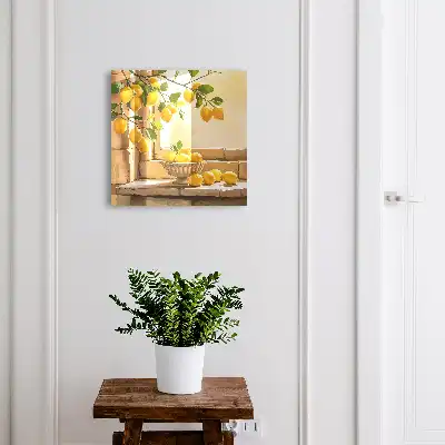 Bougie parfumée senteur citron et chaleur