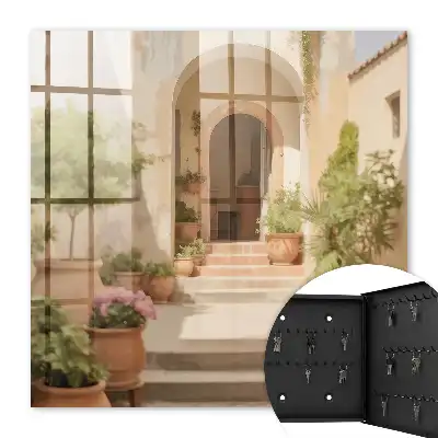 Porte d'entrée de jardin au style rustique