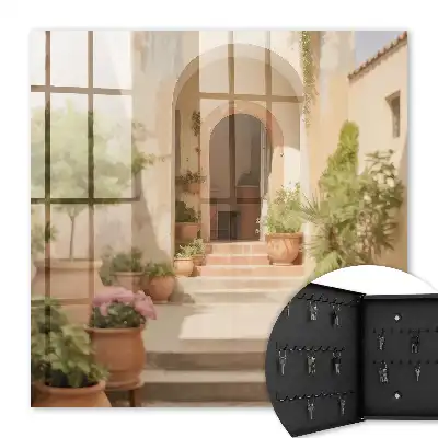 Porte d'entrée de jardin au style rustique