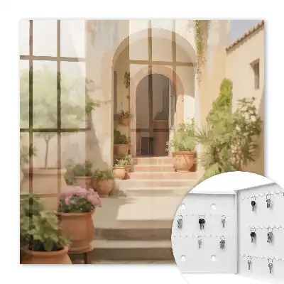 Porte d'entrée de jardin au style rustique