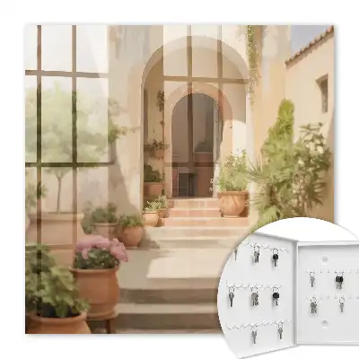 Porte d'entrée de jardin au style rustique