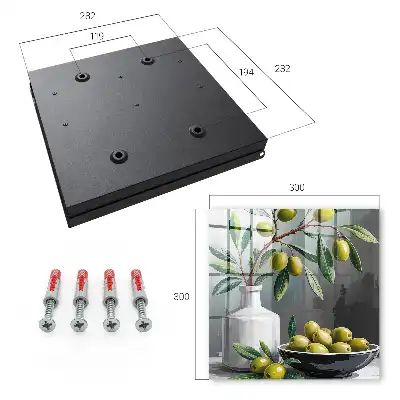 Place pour vase à olives vertes