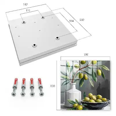 Place pour vase à olives vertes
