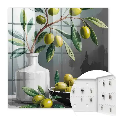 Place pour vase à olives vertes