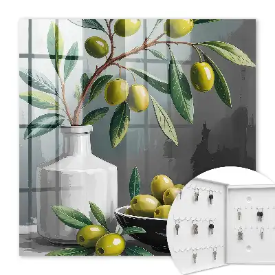 Place pour vase à olives vertes