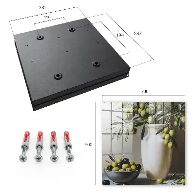 Produit bicolore olive et blanc