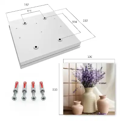 Fleurs dans un vase crème
