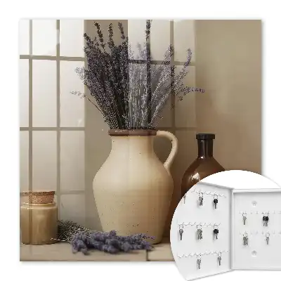 Vase crème lavande