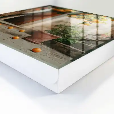 Un patio chaleureux et verdoyant