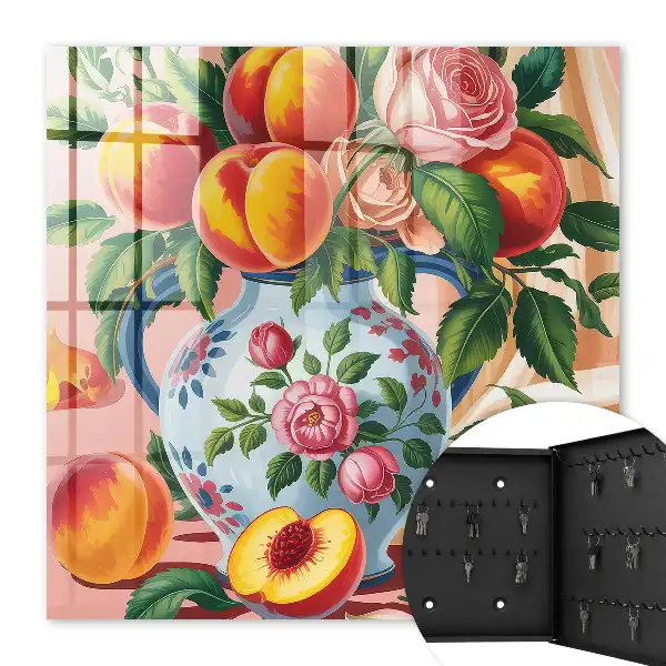 Nature morte de fleurs et de fruits