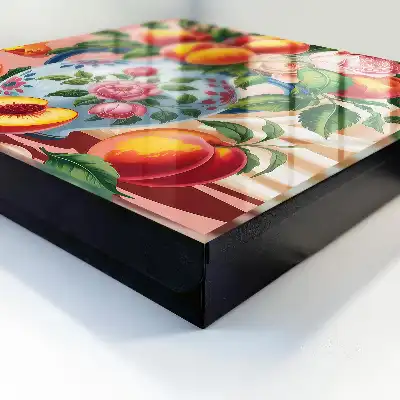 Nature morte de fleurs et de fruits