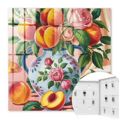 Nature morte de fleurs et de fruits
