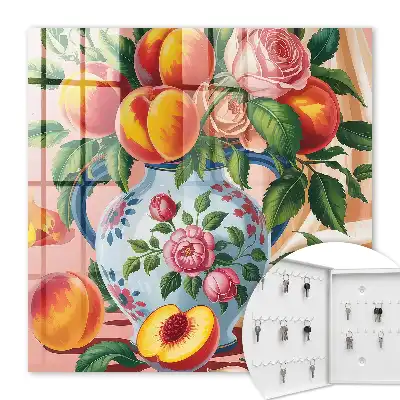 Nature morte de fleurs et de fruits
