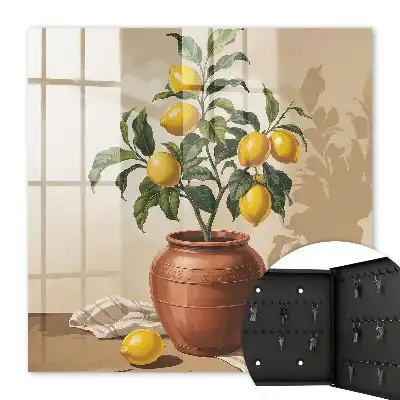 Bougie parfumée Citronnier fond chaud