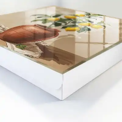 Bougie parfumée Citronnier fond chaud