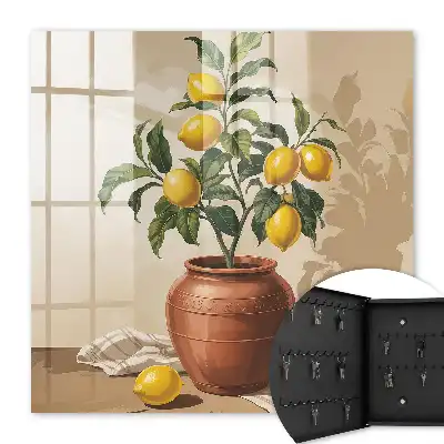 Bougie parfumée Citronnier fond chaud