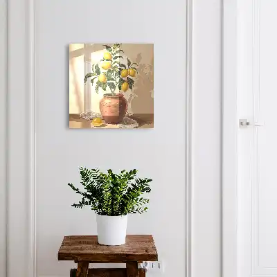 Bougie parfumée Citronnier fond chaud