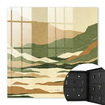 La paix de la montagne en couleurs