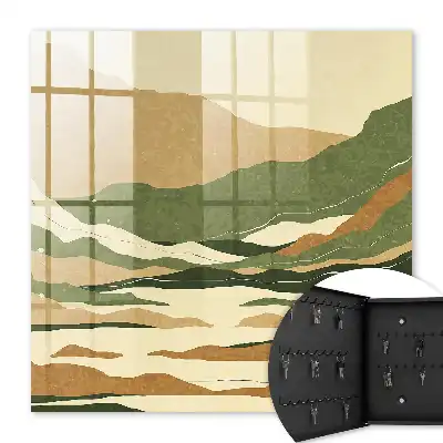 La paix de la montagne en couleurs