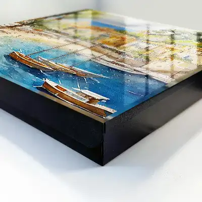Paysage marin avec mer en arrière-plan
