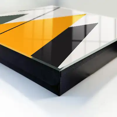 Composition moderne aux couleurs variées