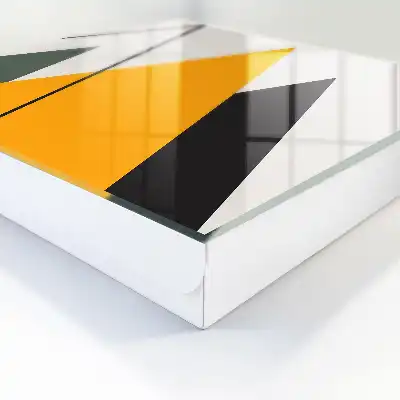 Composition moderne aux couleurs variées